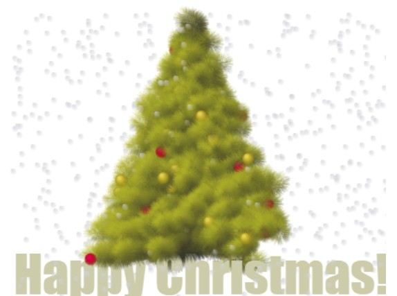 分享一个动态旋转圣诞树代码特效-闪耀资源网